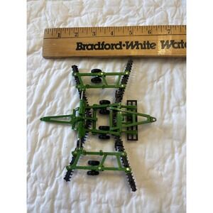 John Deere 637 Rotary Digger Toy Tractor Attachment Green